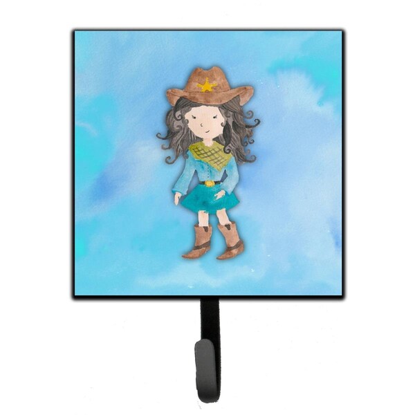 Jensendistributionservices Cowgirl Watercolor Leash or Key Holder MI1714563 - main